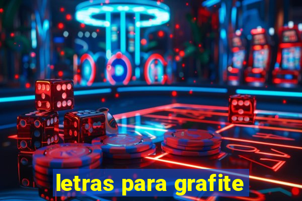 letras para grafite